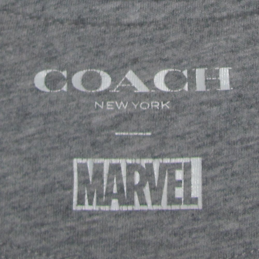 Mens' Coach x Marvel Captain America Cap Graphic Tee T-Shirt Size Small S - Picture 6 of 7